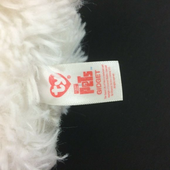 Ty Beanie Babies Secret Life of Pets Gidget Plush 9" White Pomeranian Dog Toy - Picture 9 of 10